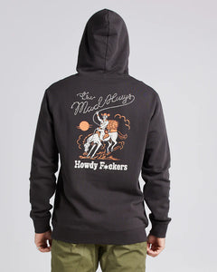 The Mad Hueys Hody FKRS Pullover Hoodie - Vintage Black