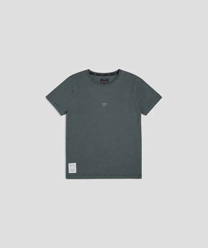 Indie Kids The Marcoola Tee (8-14) - Pine