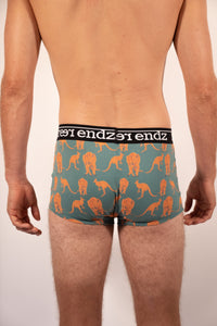 Reer Endz Men's Organic Cotton K.Roo Trunk Underwear