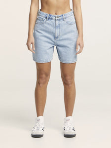 Lee High Baggy Short - Genie Blue