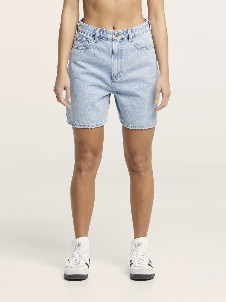 Lee High Baggy Short - Genie Blue