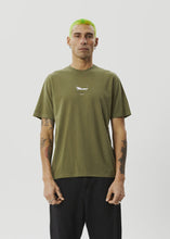 Load image into Gallery viewer, Afends Relaxed Retro Fit Tee - Military
