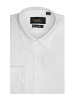 Load image into Gallery viewer, Scuzzatti Fine Twill Cotton Blend Shirt - White
