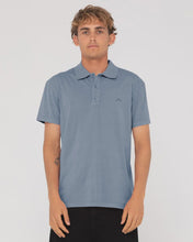 Load image into Gallery viewer, Rusty Comp Wash Short Sleeve Polo - China Blue
