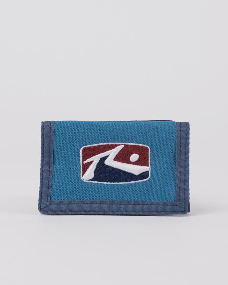 Rusty Splice Tri Fold Wallet - Bright Cobalt