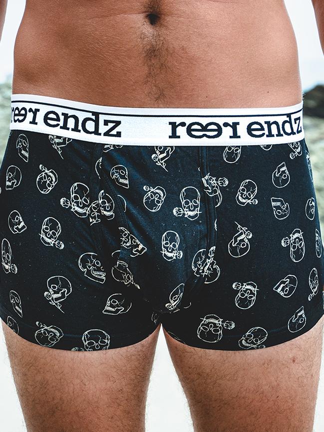 Reer Endz Men's Organic Cotton Deadly Romance Trunk Underwear
