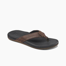 Load image into Gallery viewer, Reef Men&#39;s Cushion Bounce Phantom LE Thongs - Black/Brown
