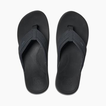 Reef Men's Ortho-Spring Thongs - Black