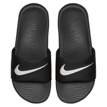 Load image into Gallery viewer, Nike Youth Kawa Slides (11C-6Y) - Blk/Wht
