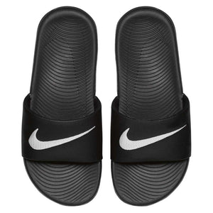 Nike Youth Kawa Slides (11C-6Y) - Blk/Wht