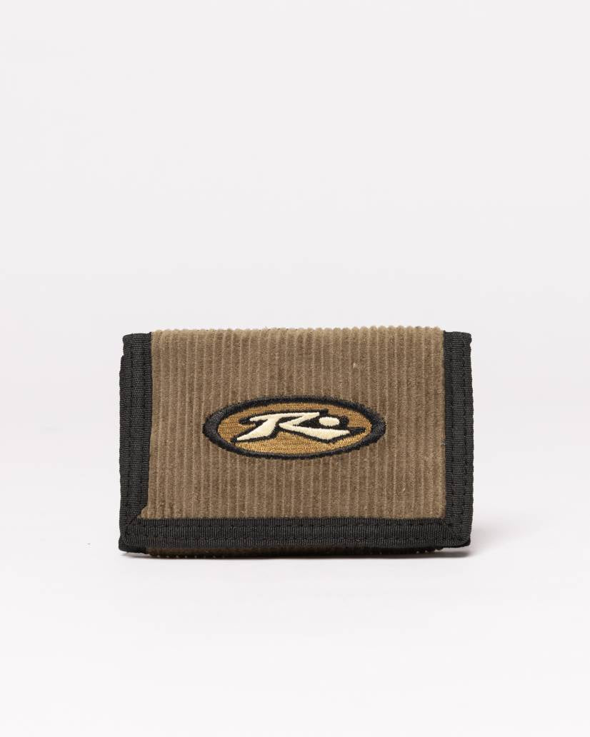 Rusty Glory Days Cord Tri-Fold Wallet - Savanna