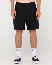 Load image into Gallery viewer, Rusty The Bruce 5 Pocket Short - Black
