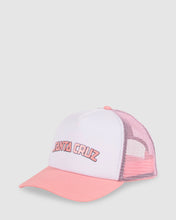 Load image into Gallery viewer, Santa Cruz College Arch Trucker Hat - Pink
