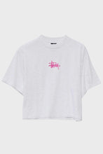 Load image into Gallery viewer, Stussy Graffiti Boxy Tee - Snow Marle
