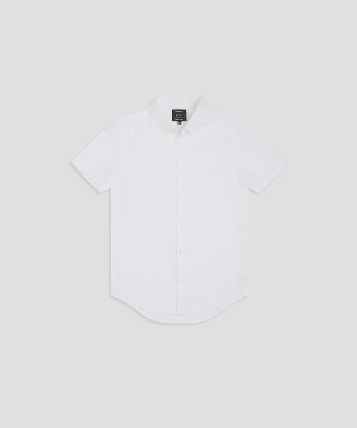 Indie Kids Tennyson SS Shirt (0-14) - White