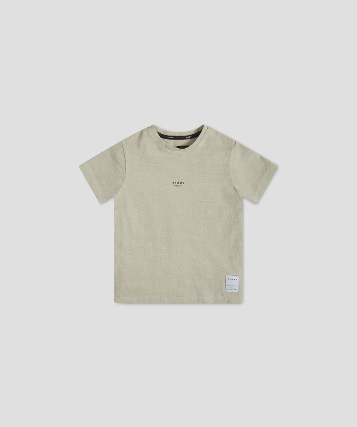 Indie Kids The Marcoola Tee (3-7) - Light Sage