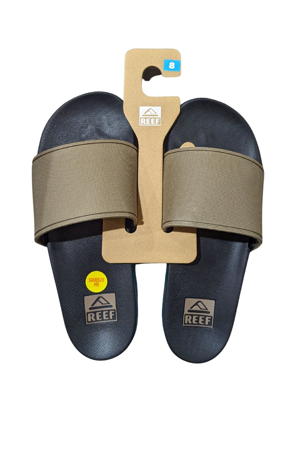 Reef Cushion Slide - Fossil/Grey