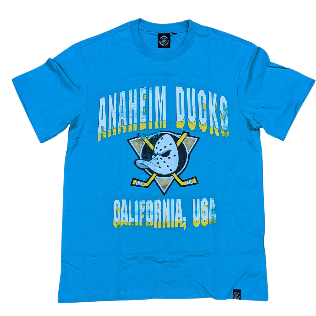 Majestic State Arch Ducks Tee - Faded Teal