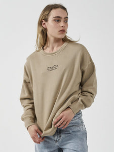 Thrills Intuition Slouch Crew - Khaki