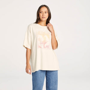 Wrangler Boxy Slouch Tee - Enochi Ecru