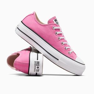 Converse Chuck Taylor All Star Canvas LIFT Low Shoe - Oops Pink/White/Black