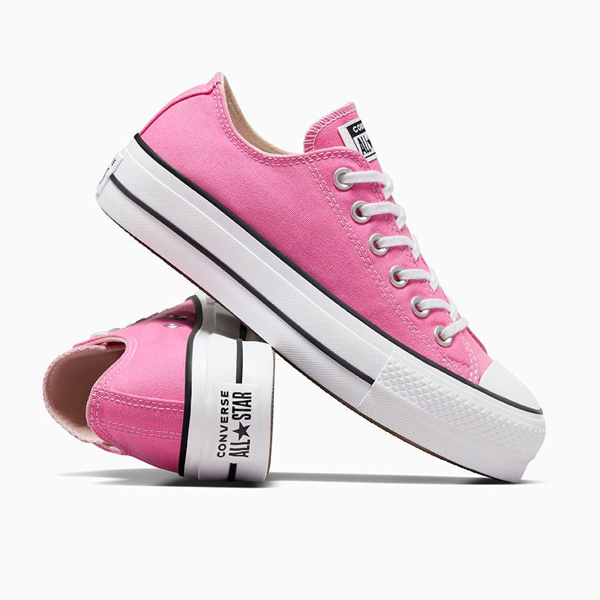 Converse Chuck Taylor All Star Canvas LIFT Low Shoe - Oops Pink/White/Black