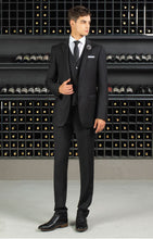 Load image into Gallery viewer, Savile Row ABRAM D-9 Black Suit
