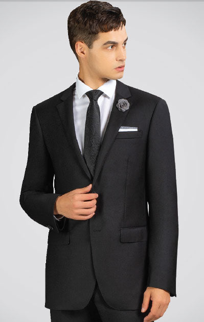 Savile Row ABRAM D-9 Black Suit