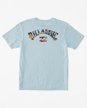 Load image into Gallery viewer, Billabong Youth Arch Fill SS Tee (0-6) - Coastal Blue
