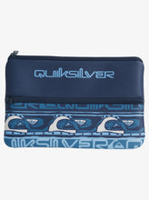 Load image into Gallery viewer, Quiksilver Blocked Jumbo Pencil Case - Clear Sky
