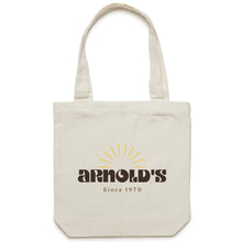 Load image into Gallery viewer, Arnold&#39;s Vagabond Canvas Tote Bag
