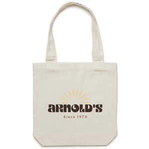 Arnold's Vagabond Canvas Tote Bag