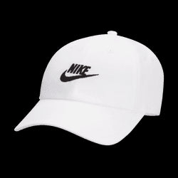 Nike Club Unstructured Futura Wash Cap - White