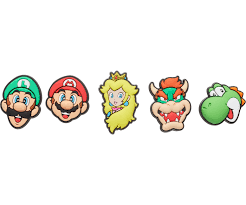 Crocs Super Mario 5 Pack Jibbitz Charms