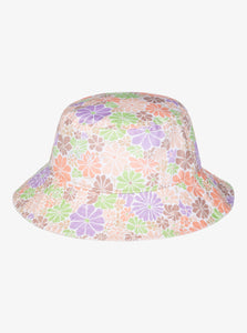 Roxy Youth Tiny Honey Bucket Hat - White All About Sol Mini Rg
