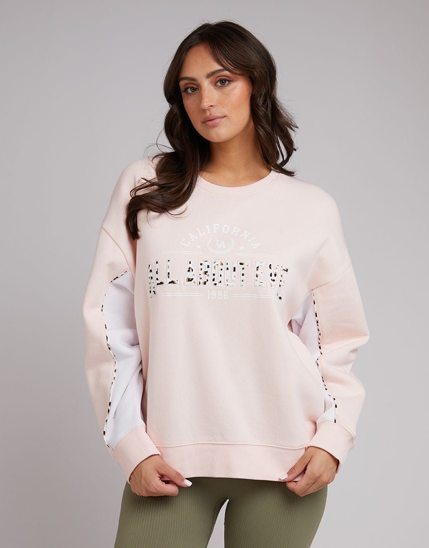 All About Eve Anderson Sports Crew - Pink
