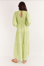 Load image into Gallery viewer, Girl and the Sun Journey Midi Dress - Lime
