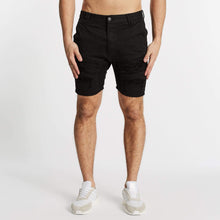 Load image into Gallery viewer, Nena &amp; Pasadena Hellcat Denim Short - Jet Black
