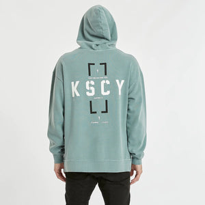 Kiss Chacey Hemlock Relaxed Hooded Sweater - Pigment Trellis