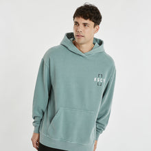 Load image into Gallery viewer, Kiss Chacey Hemlock Relaxed Hooded Sweater - Pigment Trellis
