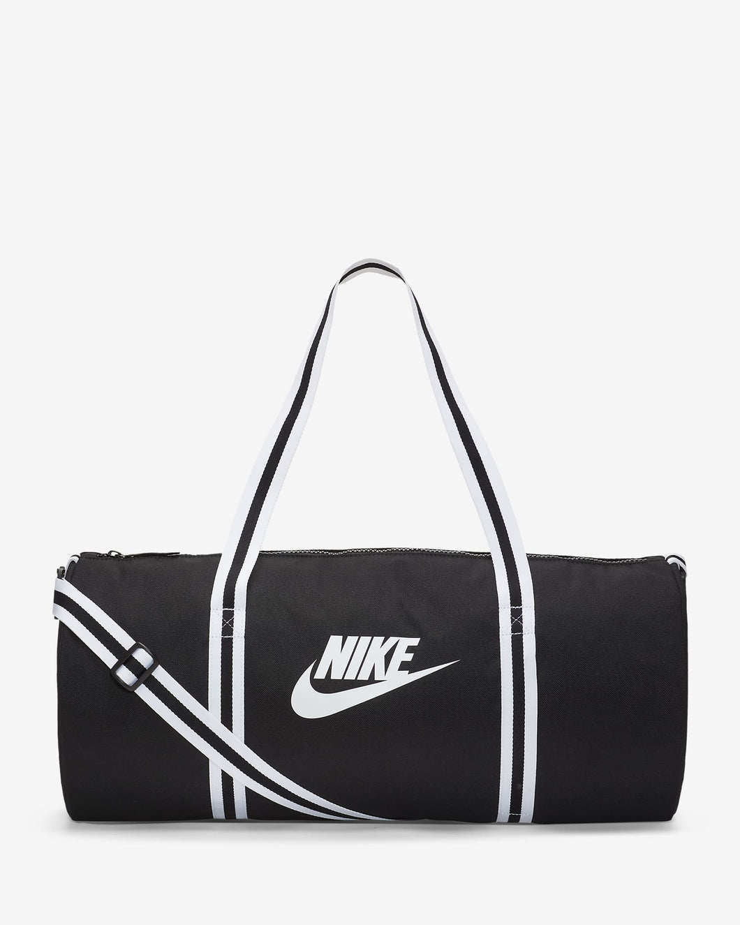 Nike Heritage Duffle Bag - Black/White
