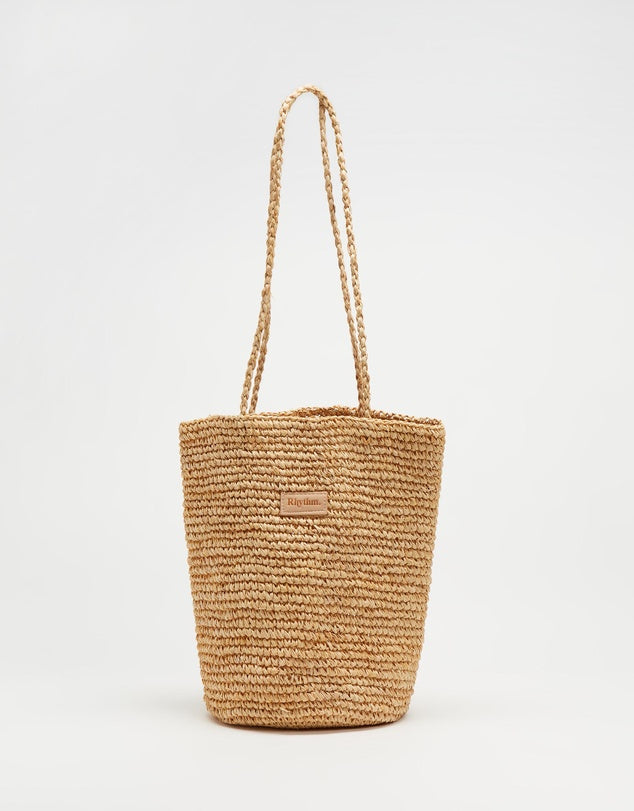 Rhythm Port Villa Straw Tote