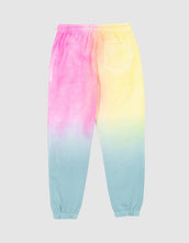 Load image into Gallery viewer, Santa Cruz Youth Classic Strip Track Pant - BW Multi Tie Dye
