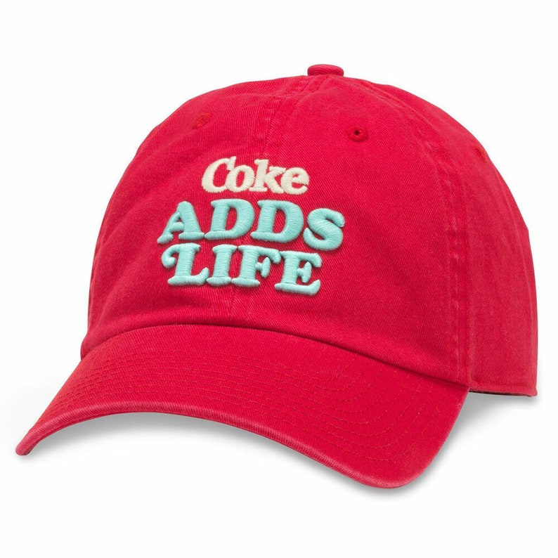 American Needle Coca-Cola Adds Life Cascade Slouch Cap