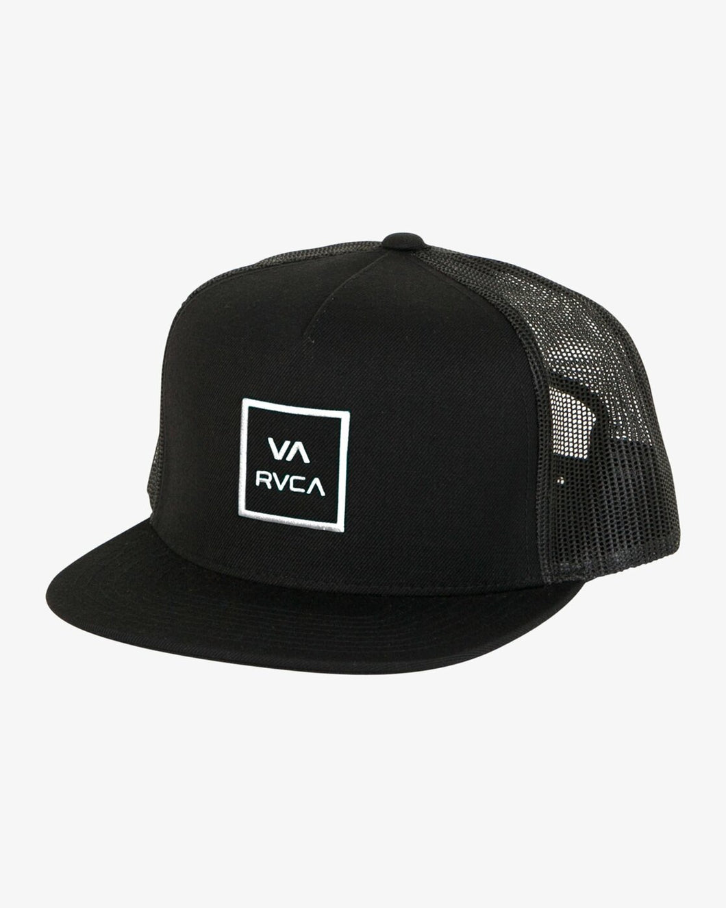RVCA VA All The Way Trucker Hat - Black/White