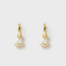 Load image into Gallery viewer, Arms Of Eve Della Gold Charm Earrings
