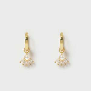 Arms Of Eve Della Gold Charm Earrings