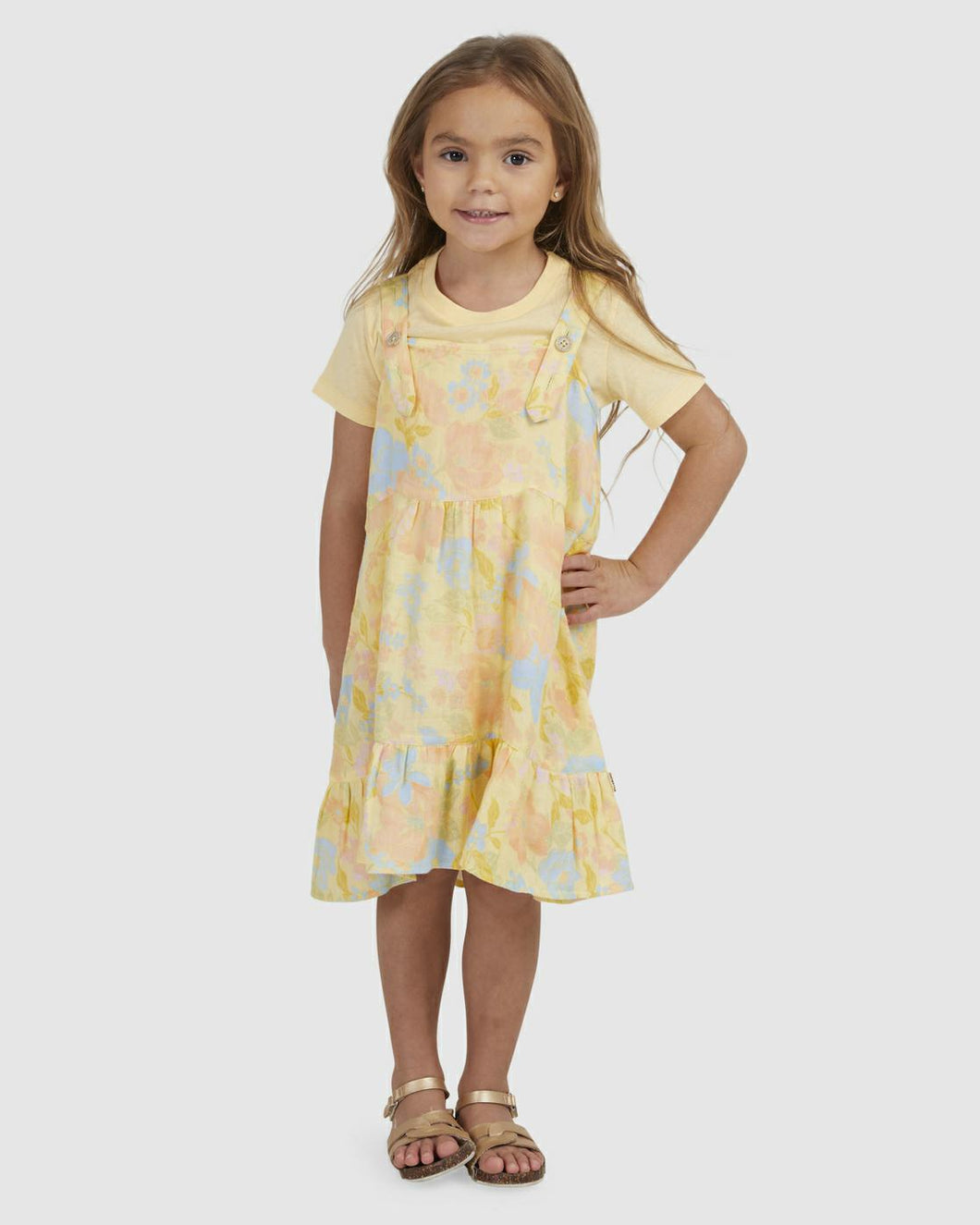 Billabong Sunflower Dress (0-4) - Pina Colada