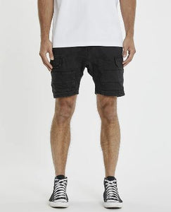 Kiss Chacey Salem Cargo Short - Obsidian Black