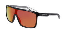Load image into Gallery viewer, Dragon Momentum Polarised Sunglasses - Black &amp; Grey/LL Red Ion
